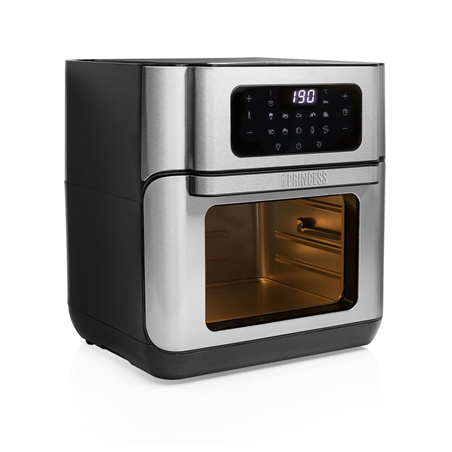 Princess | Aerofryer Oven | 182065 | Power 1500 W | Capacity 10 L | Black/Stainless Steel