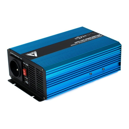 AZO Digital 24 VDC / 230 VAC Converter SINUS IPS-1200S 1200W