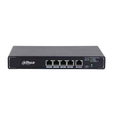 Dahua Technology SMG1005 network switch Unmanaged 2.5G Ethernet (100/1000/2500) Black