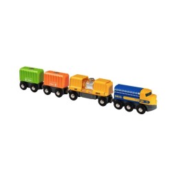 BRIO Three-Wagon Cargo Train