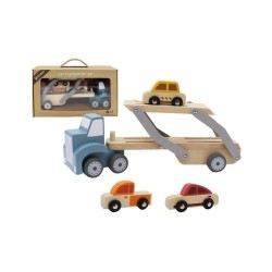 Wooden Car Tow Truck