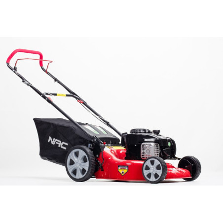 NAC PETROL LAWN MOWER WITHOUT DRIVE 46cm BRIGGS & STRATTON 140cc LP46-500E-H BS500E
