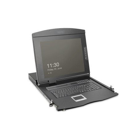 Digitus DS-72221-1GE rack console 48.3 cm (19") 1920 x 1080 pixels Black 1U