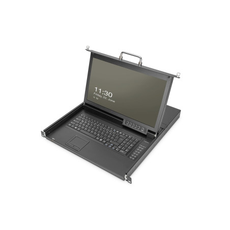 Digitus DS-72220-7GE rack console 43.2 cm (17") 1920 x 1080 pixels Black 1U