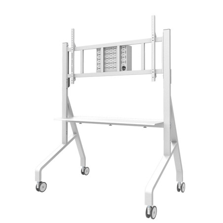 Neomounts FL50-575WH1 TV trolley 65-115" - fast installation - TÜV
