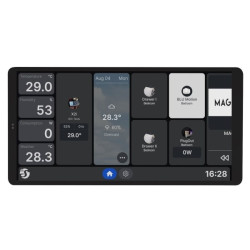 Shelly Wall Display X2i Black
