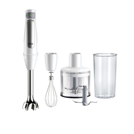 Braun MultiQuick 7 MQ7035IWH 0.6 L Immersion blender 1000 W Stainless steel, White