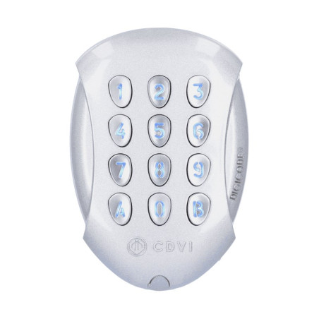 CDVI GALEOBT access control reader Silver