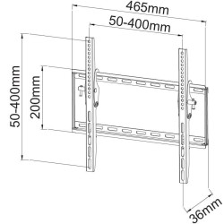 Techly Tilt Wall Mount for...