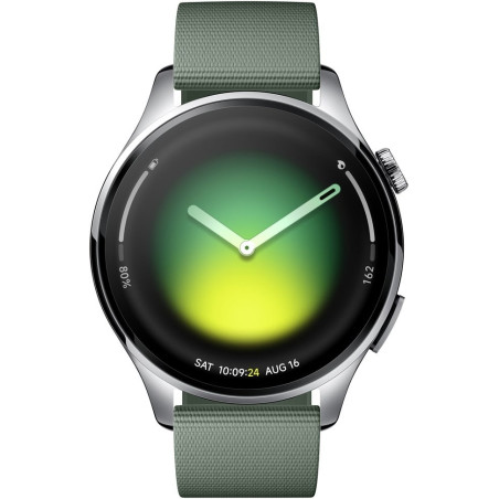 Xiaomi Watch 5 3.91 cm (1.54") AMOLED 47 mm Digital 480 x 480 pixels Touchscreen Silver GPS (satellite)