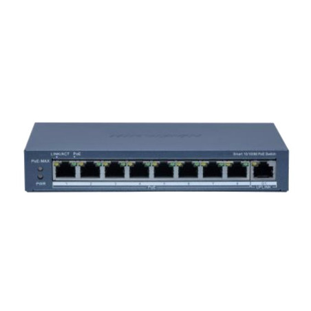 Hikvision DS-3E1309P-EI(B) network switch Managed Fast Ethernet (10/100) Power over Ethernet (PoE)