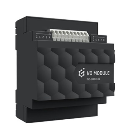 Digital input module (8 inputs) and relay outputs module (8 outputs) Grenton / DIN rail mounting / TF-Bus
