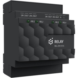 Relay output module (4...