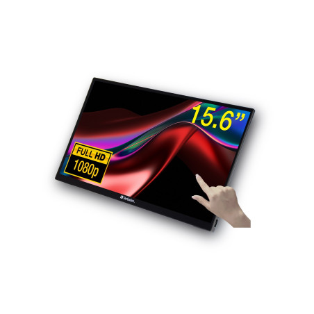 Verbatim PMT-15 Portable Touchscreen Monitor 15.6" FullHD