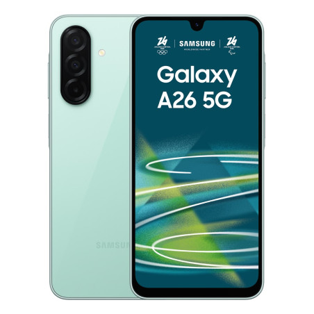 Samsung Galaxy A26 17 cm (6.7") Hybrid Dual SIM Android 15 5G USB Type-C 8 GB 256 GB 5000 mAh Mint colour