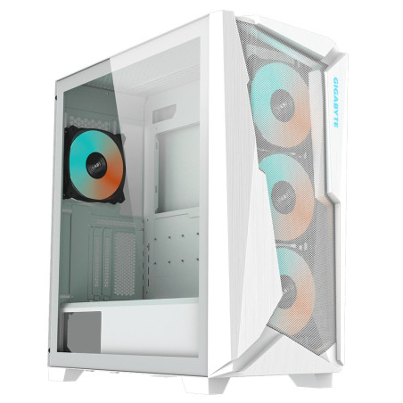 Gigabyte case C301, white, ATX, Mid Tower