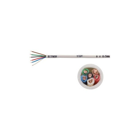 ALARM CABLE BITNER YTDY 6X0.5 - 100M