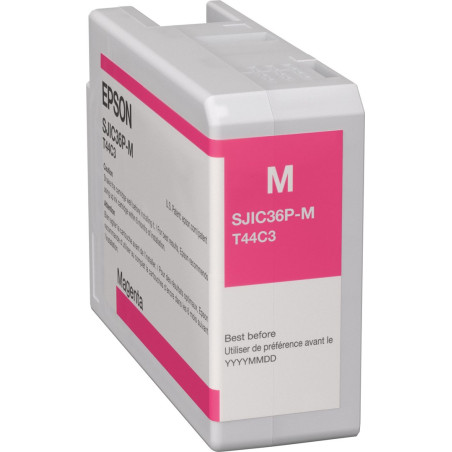 Epson SJIC36P(M): Ink cartridge for ColorWorks C6500/C6000 (Magenta)