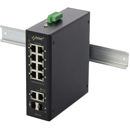 ISFG108 Industrial PoE Switch (8xPoE,