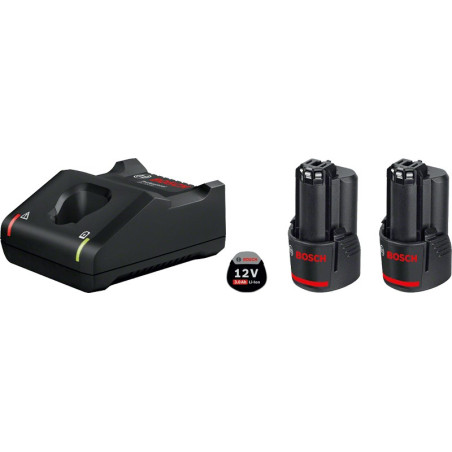 Bosch 1 600 A01 9RD cordless tool battery / charger Battery & charger set