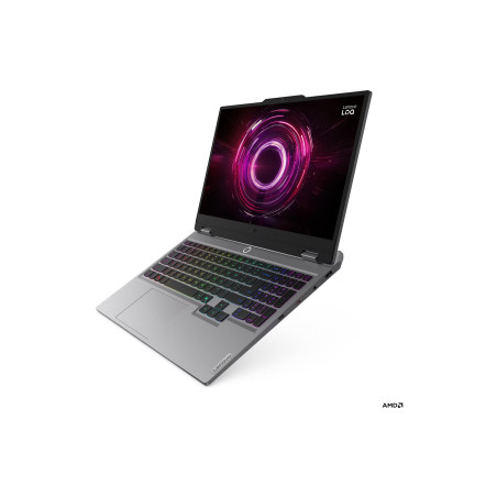 Lenovo LOQ 15AHP10 AMD | Luna Grey | 15.6 " | IPS | FHD | 1920 x 1080 pixels | Anti-glare | AMD Ryzen 7 | 250 | 16 GB | SODIMM DDR5 | Solid-state drive capacity 512 GB | NVIDIA GeForce RTX 5060 | GDDR7 | 8 GB | Windows 11 Home | 802.11ax | Bluetooth version 5.3 | Keyboard language English | Keyboard backlit | Warranty 24 month(s) | Battery warranty 12 month(s)