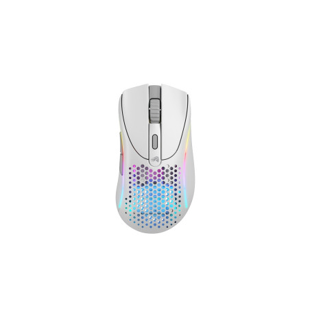 Glorious Gaming Glorious Model D 2 Wireless Gaming-Maus - weiß