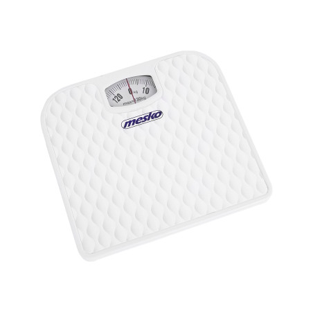 Mesko | Scale | MS 8160 | Mechanical | Maximum weight (capacity) 130 kg | Accuracy 1000 g | White