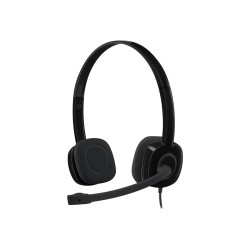 HEADSET STEREO H151/BLACK...
