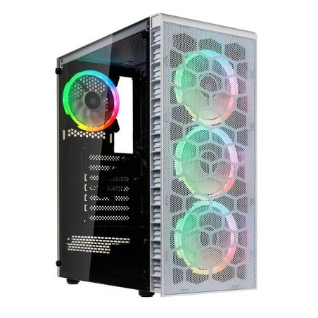 Kolink Observatory HF Mesh ARGB Midi-Tower - white