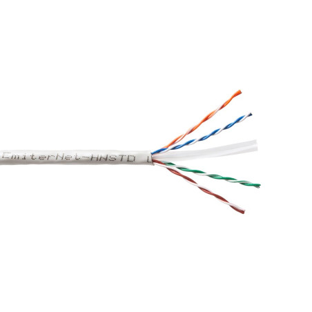 Emitter Net UTP (U/UTP) Cat.6 Cable 450MHz, Wire, Standard, PVC, Grey