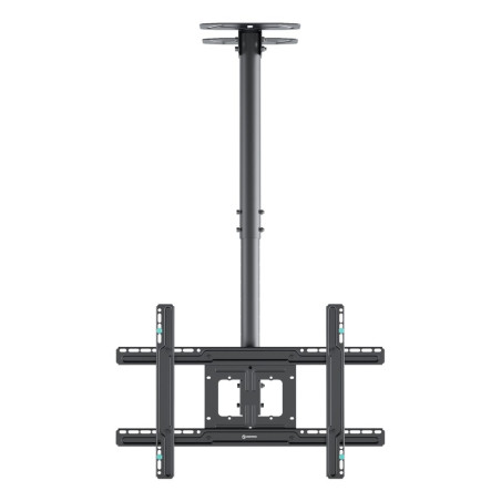 ONKRON Ceiling mount for TV 32"-80" max 68 kg, tilt-swivel, black