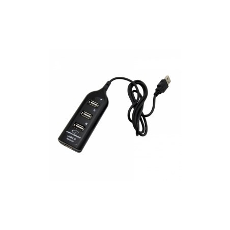 Esperanza EA116 interface hub 480 Mbit/s Black