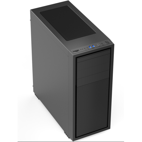 Gembird Fornax K500 ATX computer case, Midi Tower, Black