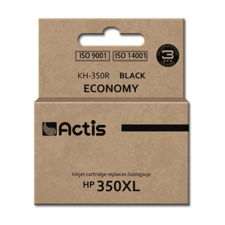 Actis KH-350R Ink (replacement for HP 350XL CB336EE; Standard; 35 ml; black)