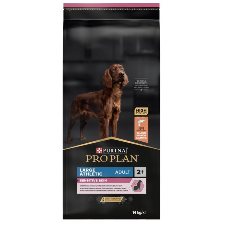 PURINA Sensitive Skin Large Athletic Adult Salmon - dry food for dogs - 14 kg
