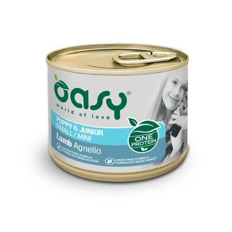 OASY One Protein Puppy & Junior Small/Mini Lamb - wet dog food - 200g