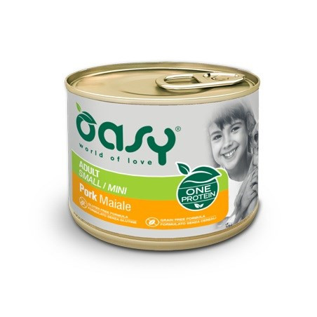 OASY One Protein Adult Small/Mini Pork - wet dog food - 200g