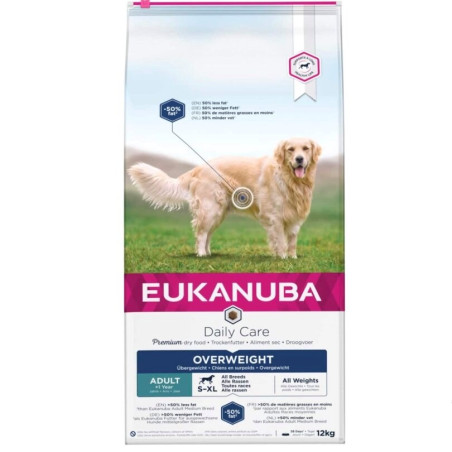 EUKANUBA Special Care Overweight Adult All Breed – dry dog food – 12kg