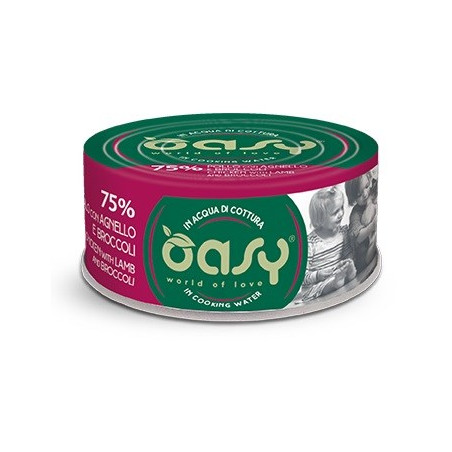OASY More Love Chicken with lamb and broccoli - wet cat food - 70g