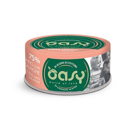 OASY More Love Tuna with salmon - wet cat food - 70g