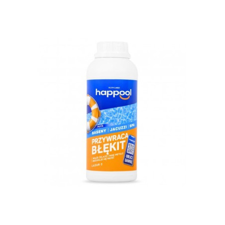 Acrylmed LAZUR C Liquid for removing cloudy deposits from swimming pool water, 0.5 l