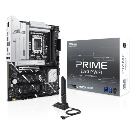 Mainboard|ASUS|Intel Z890|LGA1851|ATX|Memory DDR5|Memory slots 4|3xPCI-Express 4.0 16x|1xPCI-Express 5.0 16x|4xM.2|1xHDMI|1xDisplayPort|1xAudio-In|1xAudio-Out|1xMicrophone|4xUSB 2.0|2xUSB 3.0|1xUSB 3.1|1xUSB-C w/Thunderbolt|1xRJ45|PRIMEZ890-PWIFI
