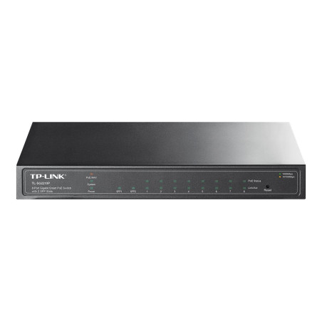 Switch|TP-LINK|Omada|TL-SG2210P|Type L2|Desktop/pedestal|8x10Base-T / 100Base-TX / 1000Base-T|2xSFP|PoE ports 8|TL-SG2210