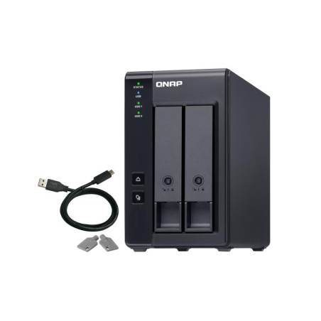 DAS ENCLOSURE 2BAY USB-C/TR-002 QNAP