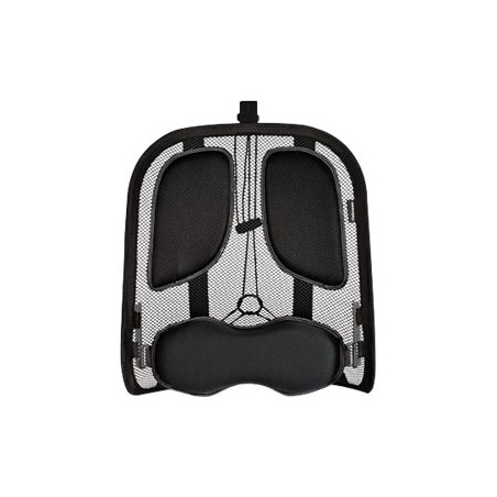 Fellowes | Professional back support with mesh Professional Series | Graphite | Depth 195 mm | Height 370 mm | Mesh textile | Width 304 mm