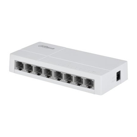 Switch|DAHUA|SG1008L-EUR|Switch layer L2|8xRJ-45 ports|RJ-45 Ports Type Fast Ethernet (10/100)|SG1008L-EUR