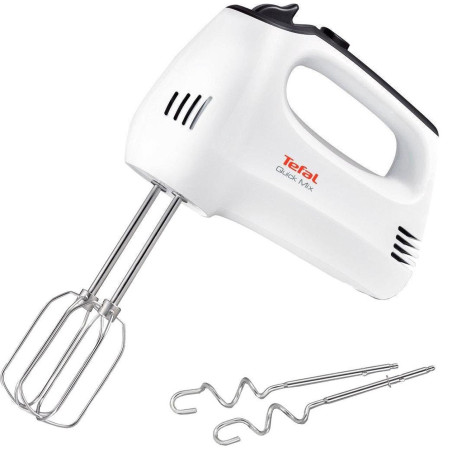 TEFAL Hand mixer | HT3101 QuickMix | Hand Mixer | 300 W | Number of speeds 5 | Turbo mode | White