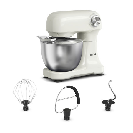 TEFAL QB140AF0 Bake Easy | Kitchen Machine | 500 W | Number of speeds 12 | Bowl capacity 3.5 L | Beige