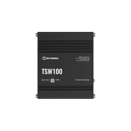 Teltonika | Ethernet Switch | TSW100 | Unmanaged | Wall-mountable