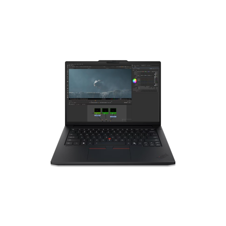 Lenovo ThinkPad P14s G7 Intel | Black | 14.5 " | IPS | WUXGA | 1920 x 1200 pixels | Anti-glare | Intel Core Ultra 7 | 356H | 32 GB | LPCAMM2 LPDDR5X | Solid-state drive capacity 1000 GB | NVIDIA RTX PRO 500 Blackwell Generation | GDDR7 | 6 GB | Windows 11 Pro | 802.11be | Bluetooth version 5.4 | WWAN Upgradable to 5G | Keyboard language Nordic | Keyboard backlit | Warranty 36 month(s) | Battery warranty 12 month(s)